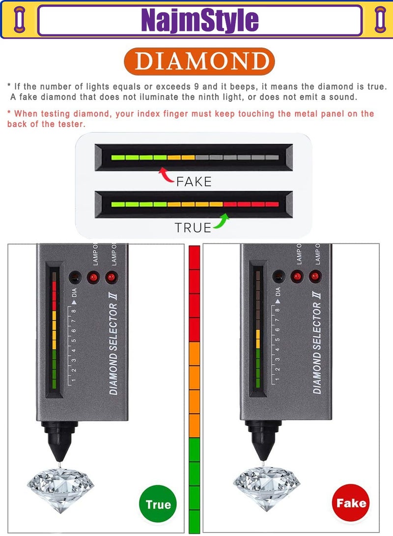NajmStyle Accuracy Jewelry-Diamond Tester Pen Professional Jewelry Diamond Tester Tool - Image 5