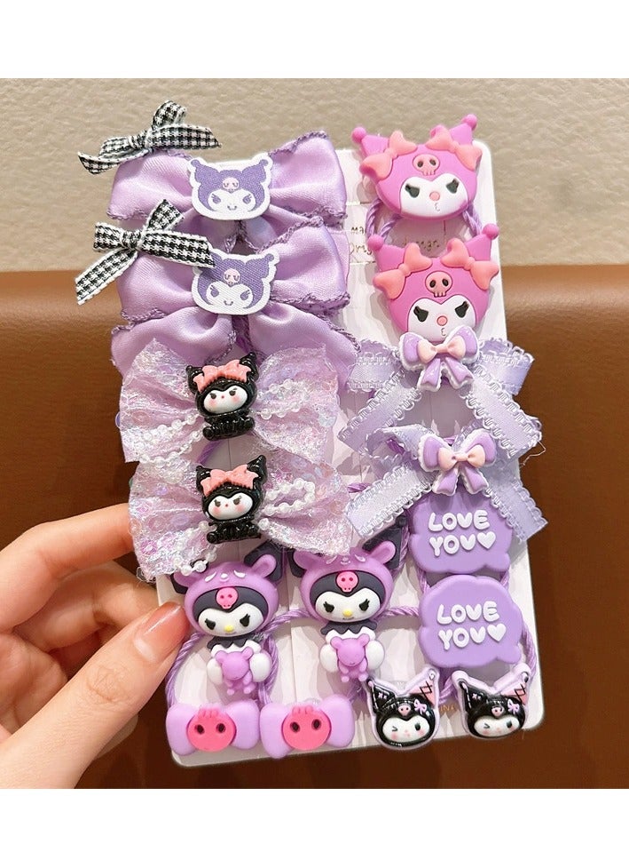 kuromi Kuromi children's rubber band for girls does not hurt hair and has good elasticity  - Image 1