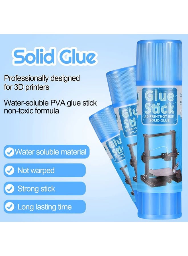 Outus 3D Printer Glue Sticks PVP Sturdy Glue Sticks for 3D Printer Hot Bed Removal Printing Models (Pack of 6) - Image 4
