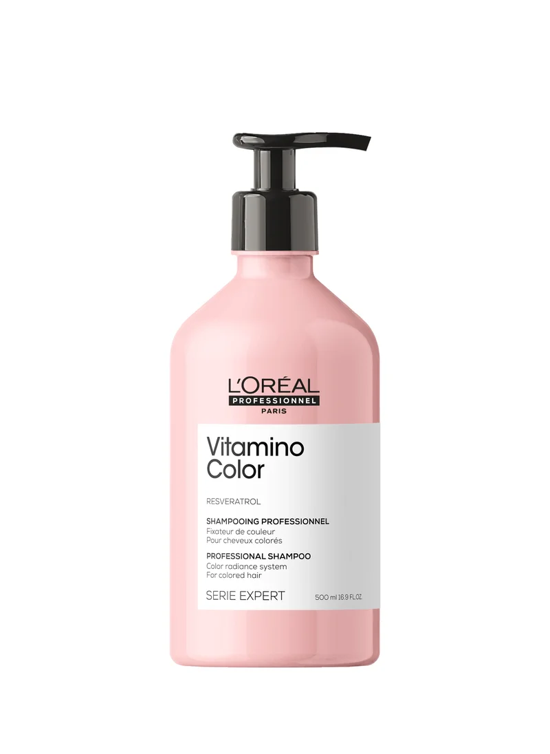 L'Oréal Professionnel Vitamino Color Shampoo With Resveratrol for Color-Treated Hair, 500ml