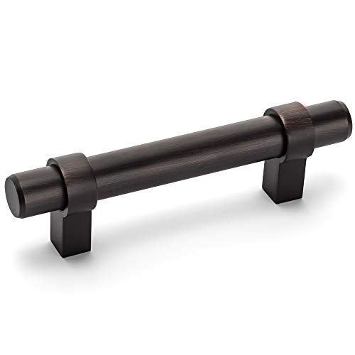 Cosmas 10 Pack 161-3ORB Oil Rubbed Bronze Cabinet Bar Handle Pull - 3" Inch (76mm) Hole Centers - Image 1