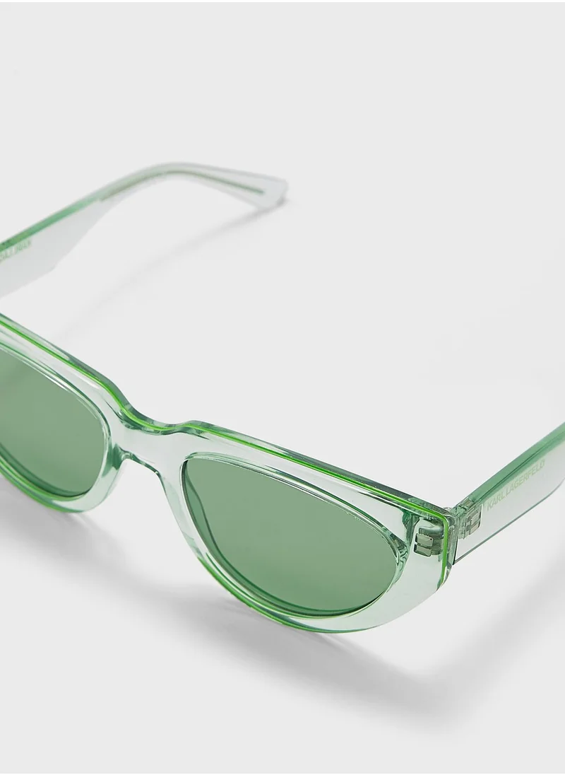 Karl Lagerfeld Cat Eye Shape Sunglasses