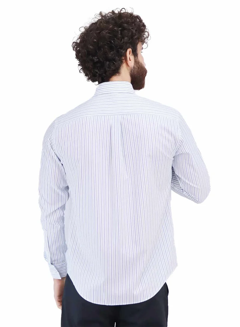 GIORDANO Men's Wrinkle Free Shirt  - Green
