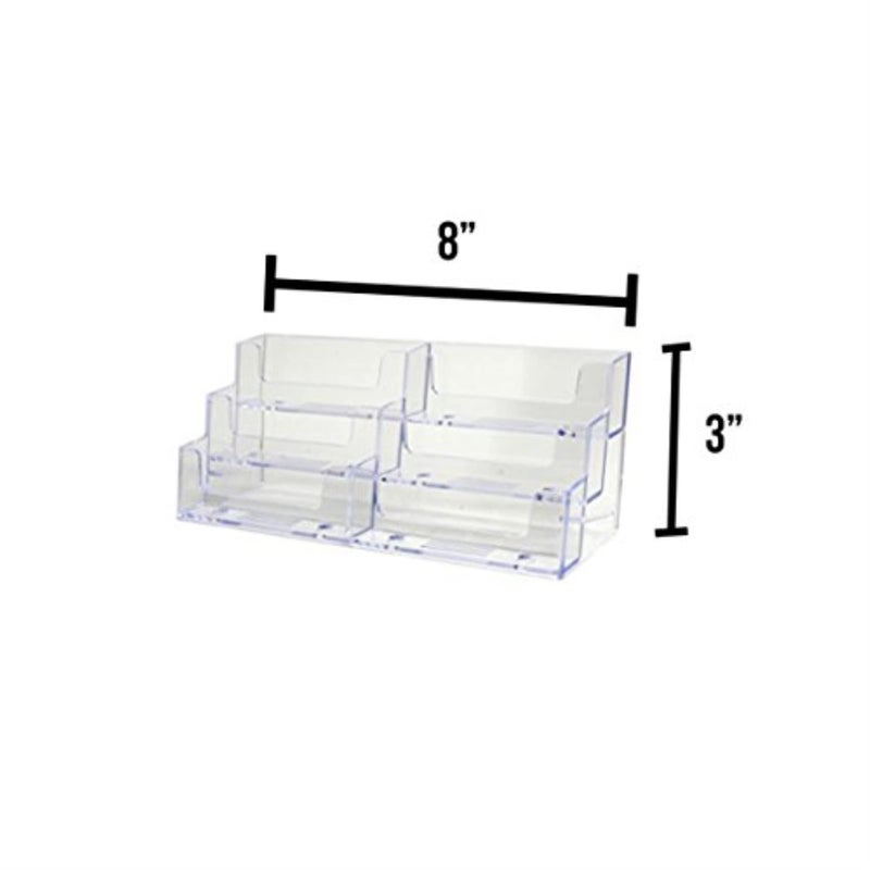 SourceOne 6 Pocket Business Card Holder Counter Top - Image 2