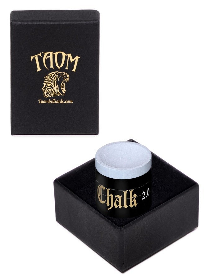TAOM Billiard Pool Cue Premium Chalk 2.0 Blue in Branded Box - Image 4