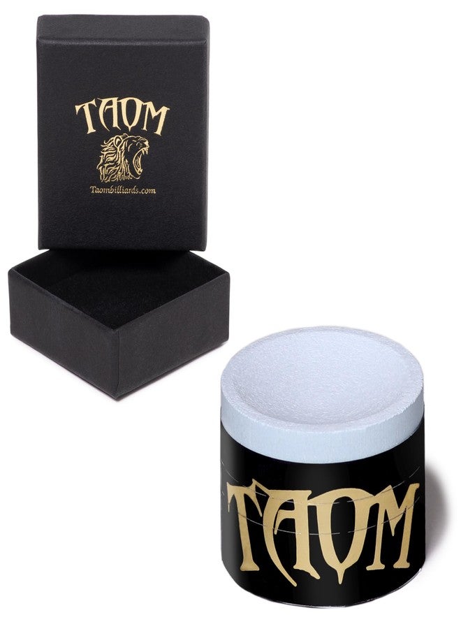 TAOM Billiard Pool Cue Premium Chalk 2.0 Blue in Branded Box - Image 1