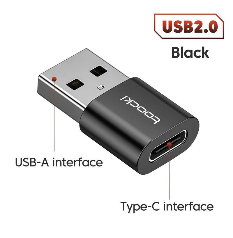 وصلة USB الى Type C , محول USB الى Type C , محول يو اس بي الى تايب سي ، قطعة لتحويل USB A الى Type C , محول شاحن USB من النوع سي C , محول انثى الى ذكر ، محول USB الى Type C ، وصلة تحويل الى تايب سي ، قطعة لتحويل اليو اس بي الى تايب سي ، قطعة محول Type C , تحويل شاحن usb ل C , منفذ شاحن يو اس بس الى تايب س ، وصله usb و تايب سي - Image 2