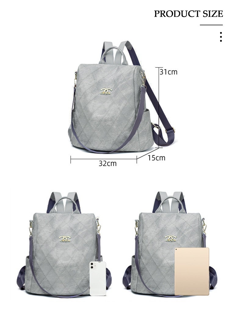 DUNISO Women's Backpack Fashionable Travel Backpack For Women Faux Leather School Backpack Shoulder Bag For College Girls Students - Image 2