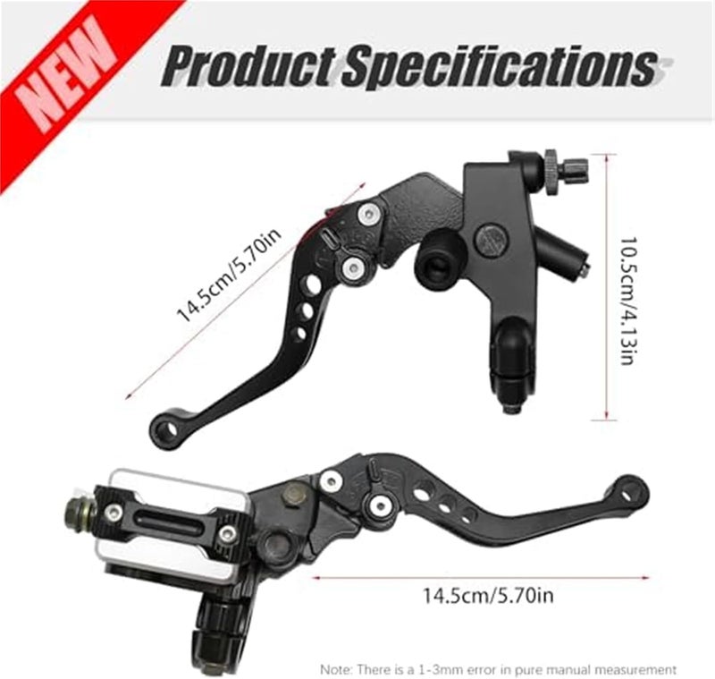 Wivplex Universal Motorcycle Brake Master Cylinder Kit - Image 4