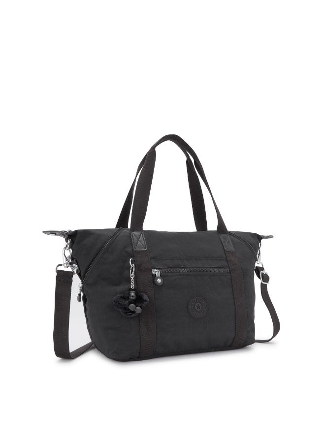 kipling Art Handbag with Detachable Straps Black Noir - Image 4