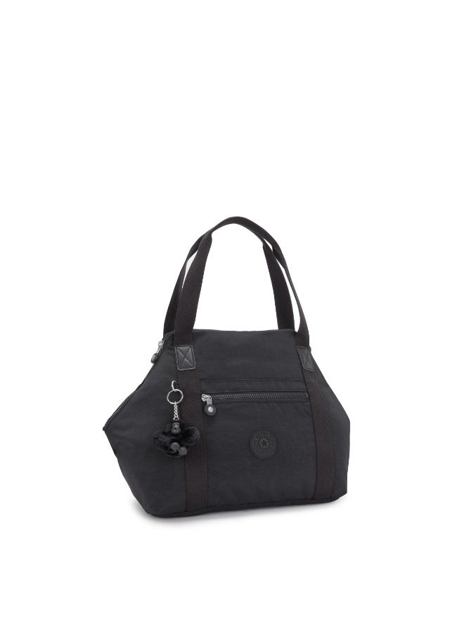 kipling Art Handbag with Detachable Straps Black Noir - Image 3