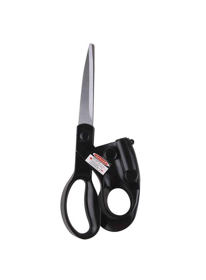 2020 Popular New Professional Laser Guided Scissors For home Crafts Wrapping Gifts Fabric Sewing Cut Straight Fast Scissor Shear