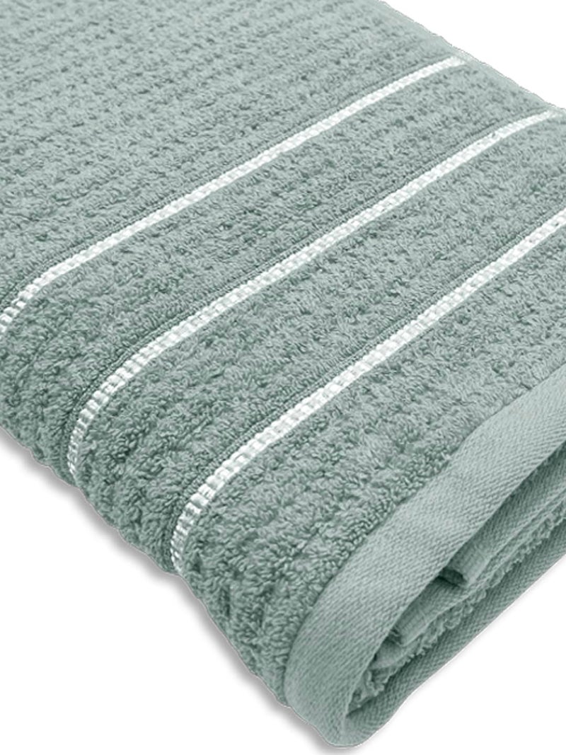 BIANCA Extra Plush Turkish Terry Towels -1pc Bath Towel Size (Mint-Tea) | 480 GSM l 100% Cotton Towel | Bath Towel for Men, Bath Towel for Women Solid-sage - Image 3