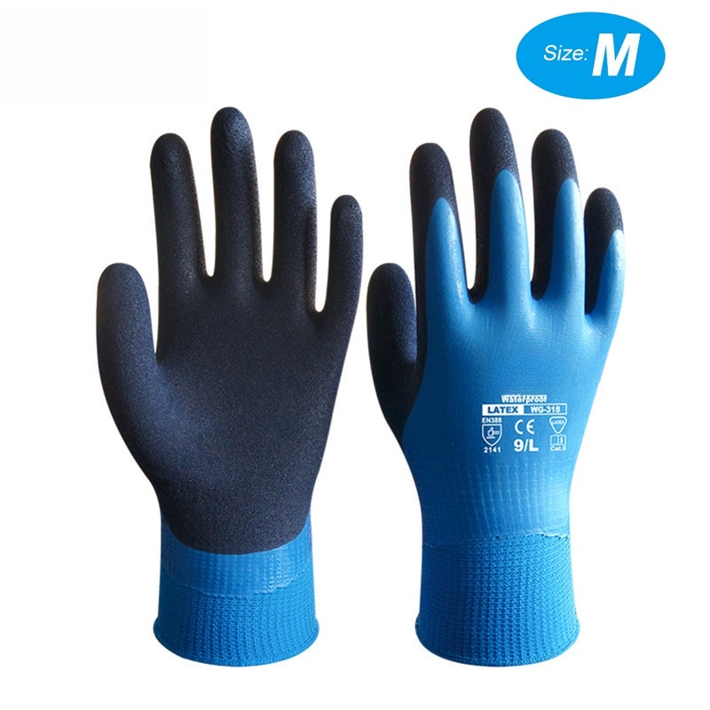 قفاش عمل Wonder Grip Thermo Plus مقاوم للبرودة مطلين باللاتكس بطبقتين للحماية - قفاش للزراعة والصيد والعمل - Image 5