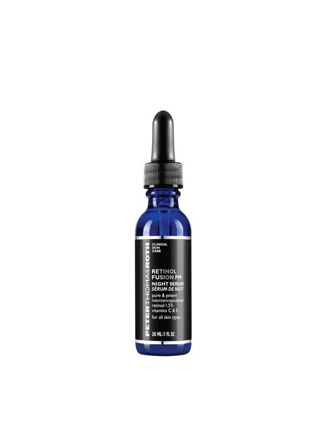 Peter Thomas Roth | Retinol Fusion PM Night Serum | Hydrating Retinol Facial Serum, 1.5% Microencapsulated Retinol for Fine Lines, Wrinkles, Uneven Skin Tone, Texture and Radiance - Image 1