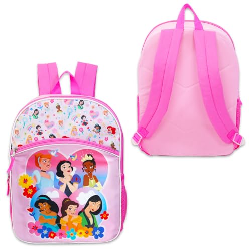 Disney Princess Backpack with Lunch Box Set - Bundle with 16" Snow White Backpack, Lunch Bag, Stickers, Water Bottle, Stickers, More | Disney Princess School Bag for Girls - Image 4