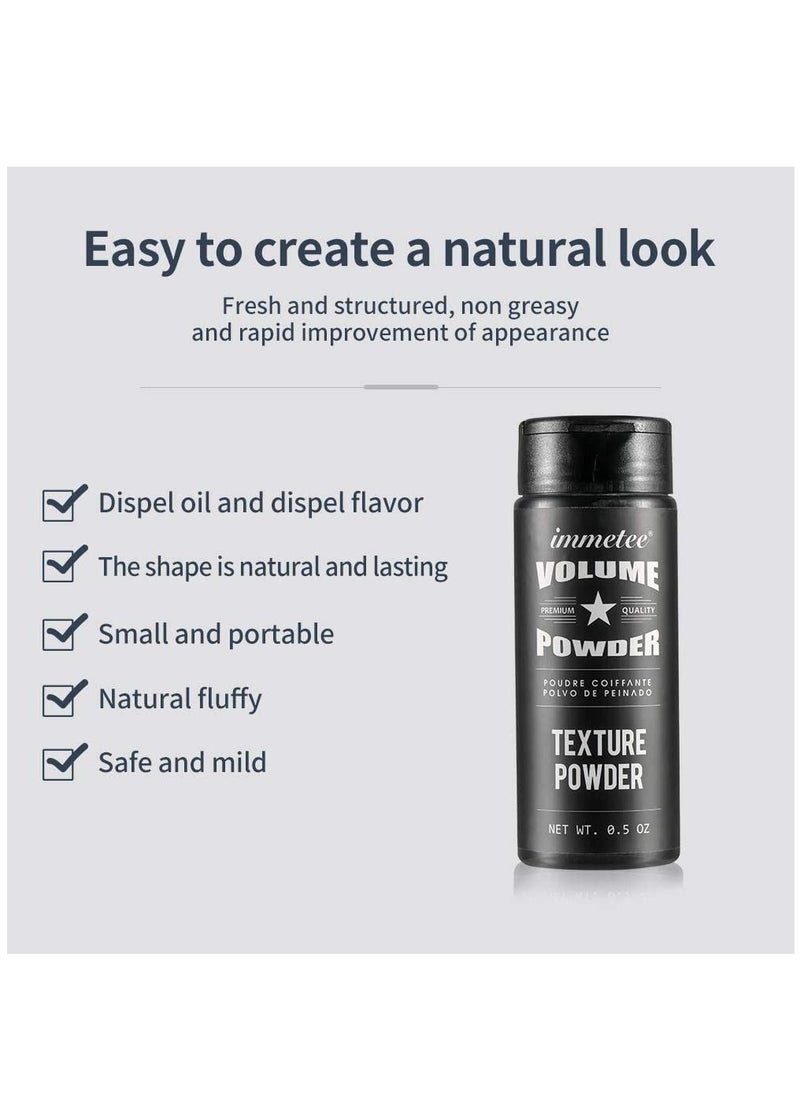 Immetee Hair Volume Powder Light Control Fluffy Mattifying Texturizing & Volumizing Hair Concealer Powder Hair Volume Dust Hair Styling Powder Unisex 15g  - Image 3