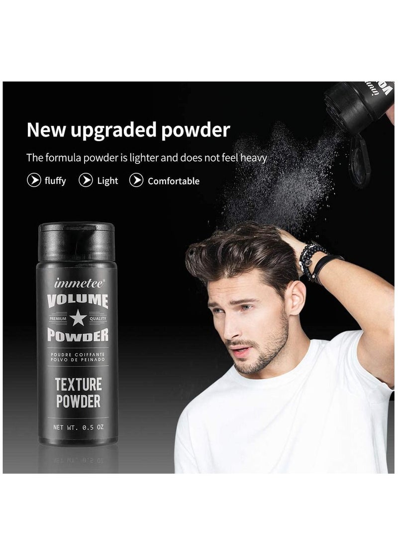 Immetee - Hair Volume Powder Light Control Fluffy Mattifying Texturizing & Volumizing Hair Concealer Powder Hair Volume Dust Hair Styling Powder Unisex 15g - Image 1