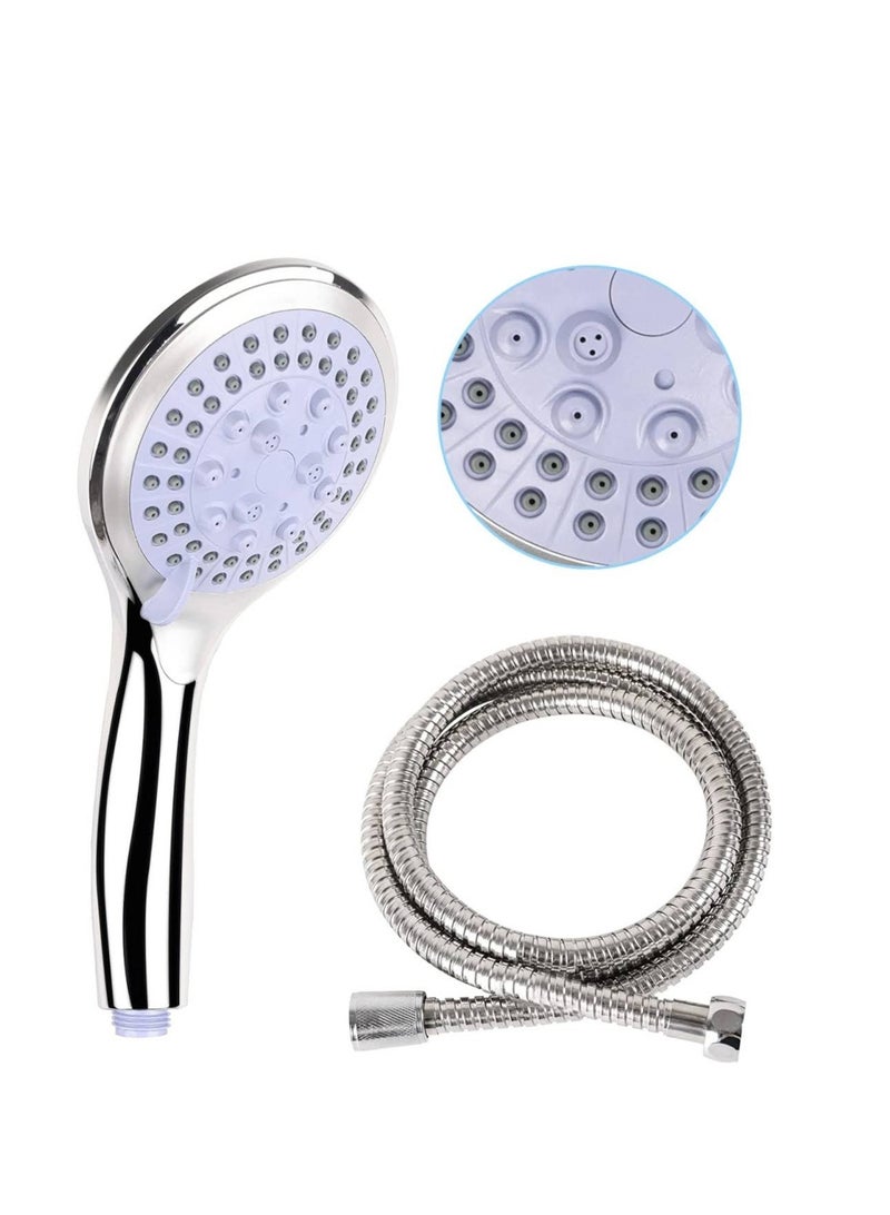 ACT HAND SHOWER FIVE FUNCTION BLUE  - Image 1