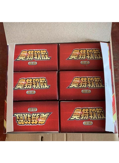Genuine Smart Ultraman Soft Rubber Toy Movable Children Boy Monster Full Set Of Hand-made Doll-Color:Soft Plastic Blind Box With Six In A Box [ultraman Style]
