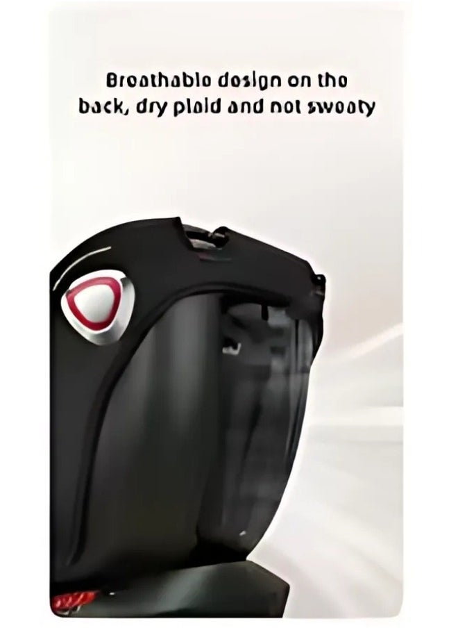 Denx Comfortable Baby Car Seat, For Children From 1 Month To 12 Years With Multiple Reclining Positions, Adjustable Headrest Height, Certified Travel Baby Car Seat For Toddlers Blue/Black - Image 4