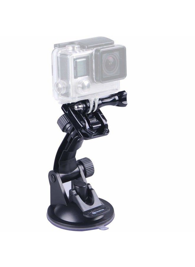 Smatree Suction Cup Mount Compatible for GoPro MAX/GoPro Hero 9/8/7/6/5/4/3+/3/Session/GOPRO HERO 2018/DJI OSMO Action Camera - Image 1