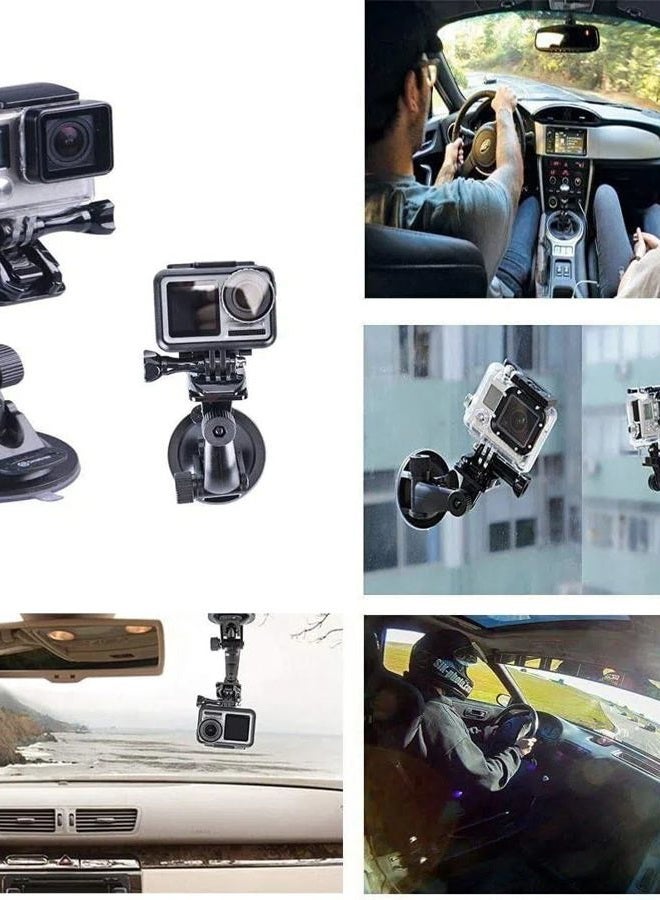 Smatree Suction Cup Mount Compatible for GoPro MAX/GoPro Hero 9/8/7/6/5/4/3+/3/Session/GOPRO HERO 2018/DJI OSMO Action Camera - Image 4