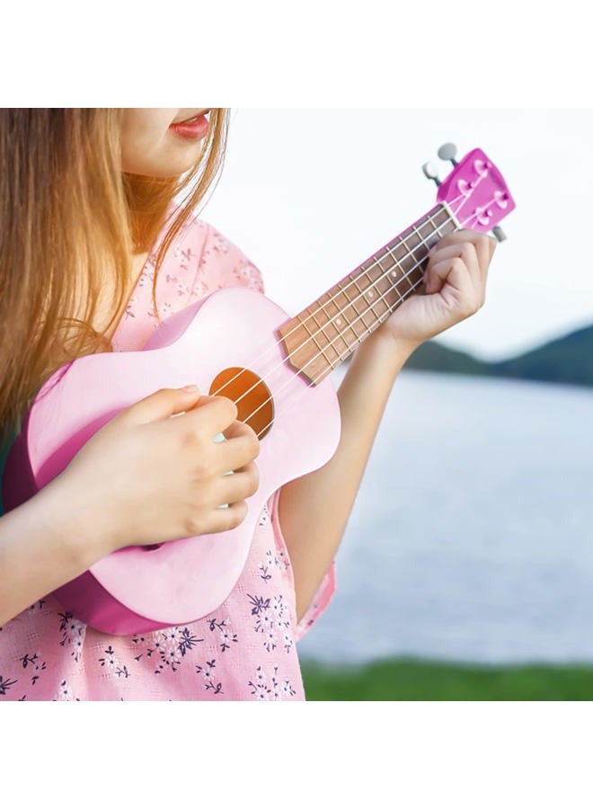 Everjoys Soprano Ukulele Beginner Pack-21 Inch w/Free Online Lesson Gig Bag Fast Learn Songbook Digital Tuner Pick All in One Kit - Image 4