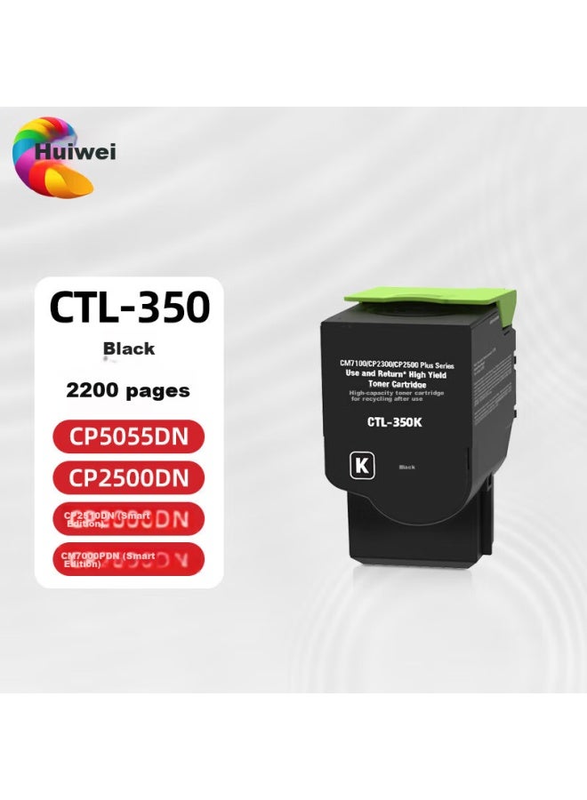 Huiwei Hewei Ctl350Hk Toner Cartridge Compatible With Pantum Cm/Cp5055Dn Toner Cartridge, Cm7000Pdn Cp2500Dn Smart Edition Cp2510Dn Ink Cartridge, Cm7115Dn Printer Drum, Black - Image 1