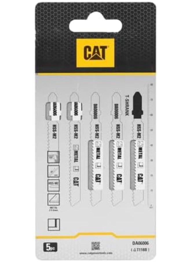 CATERPILLAR شفرات المنشار الكهربائي Cat Da06006 T118B المعدنية، 75 مم 