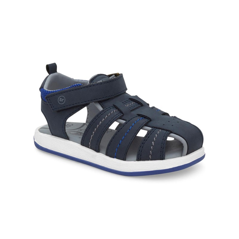 Stride Rite 360 boys Paddy Sandal, Navy, 13 Little Kid US - Image 1