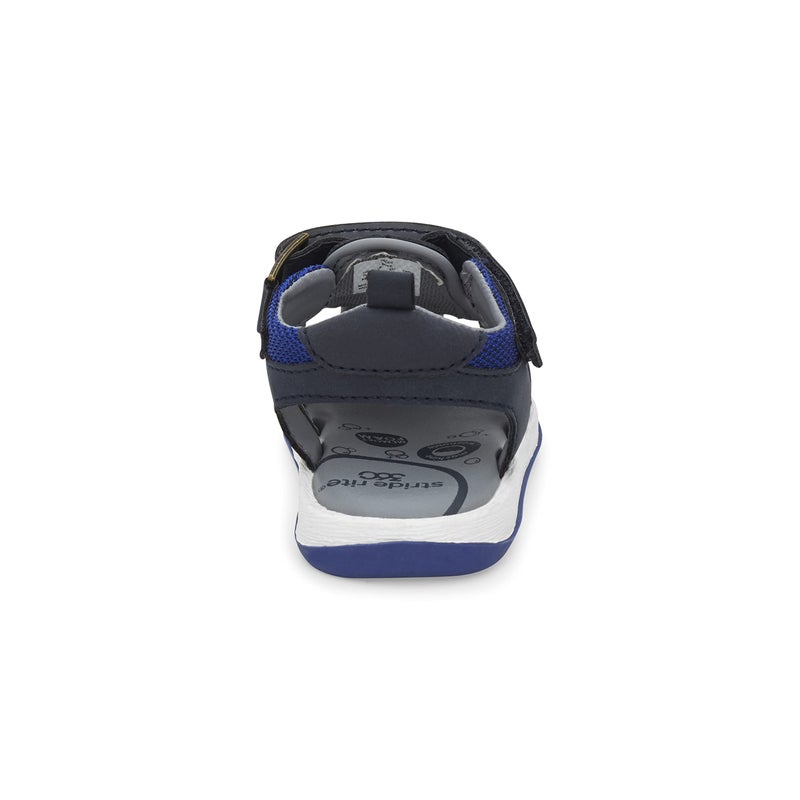 Stride Rite 360 boys Paddy Sandal, Navy, 13 Little Kid US - Image 2