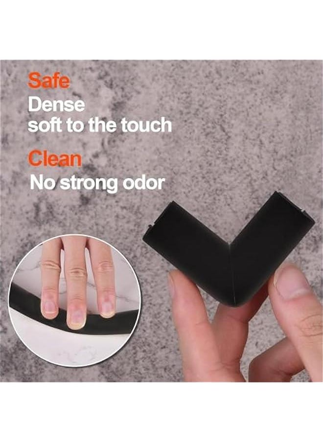 HOOKOR Baby Guard Corner Protector, Safety Furniture Bumper Strips, 5m Side Length + 8 Pre-Applied Corners, Baby Corner Protectors for Fireplaces, Tables, Stairs and Cabinets.  - Image 3