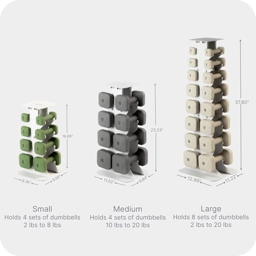 WeGym Dumbbell Racks, Space Saving Solution, Sturdy Cast Iron, Home Workout Storage, Heavy Weights Bearing, Home Strength Training - Image 2