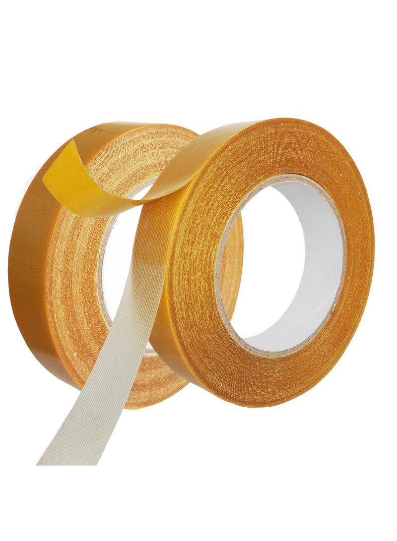 Excefore 2 Rolls Double Sided Tape Heavy Duty, Easy Use Mounting Tape, Universal High Tack Strong Wall Adhesive for Home Decor, Murals, Office Decor  - Image 1