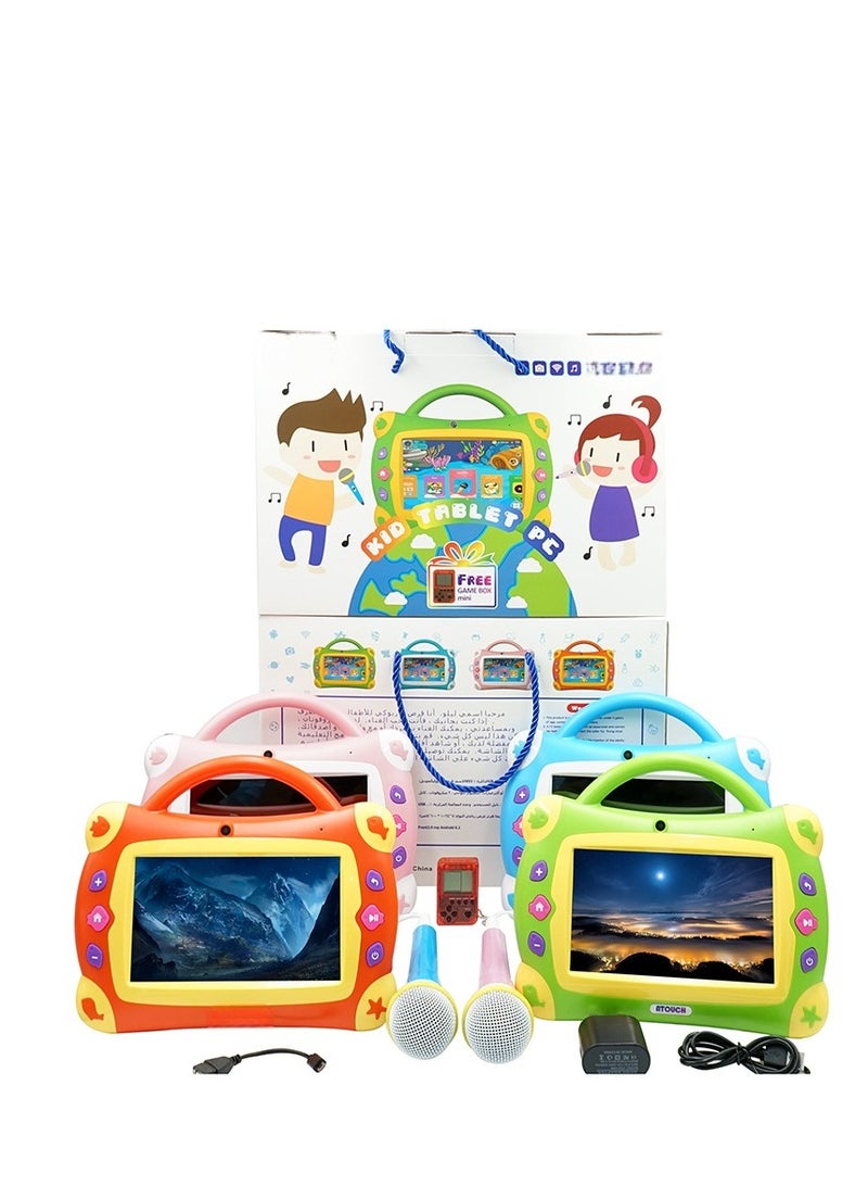 Wintech Karaoke Video Learning Tablet with Mic 16GB Storage 7 Inch Display 4G Connectivity,Suitable for age one to three years - Image 2