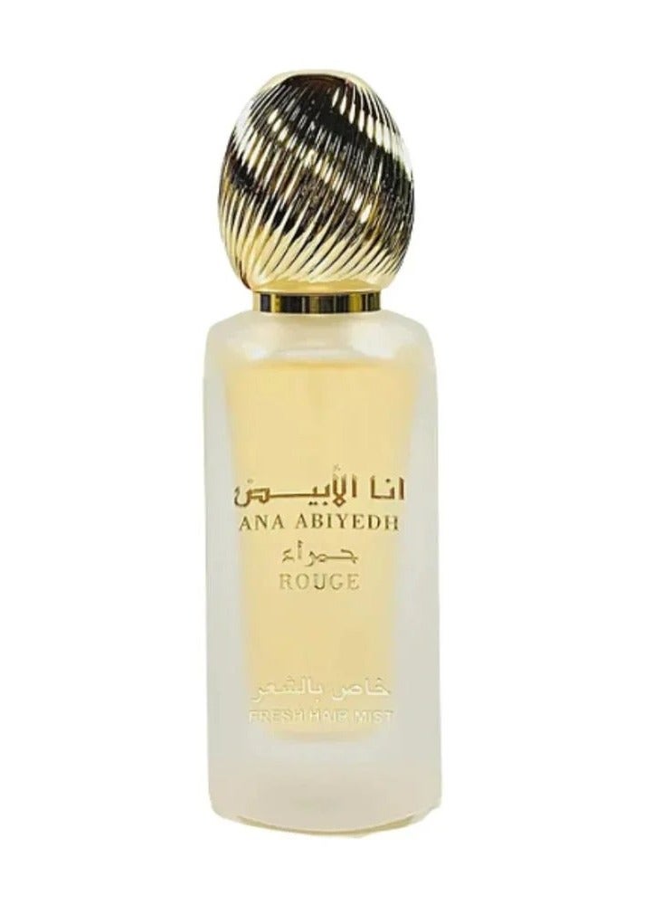 Lattafa Ana Abiyedh Rouge Fresh Hair Mist EDP 50ML - Image 2