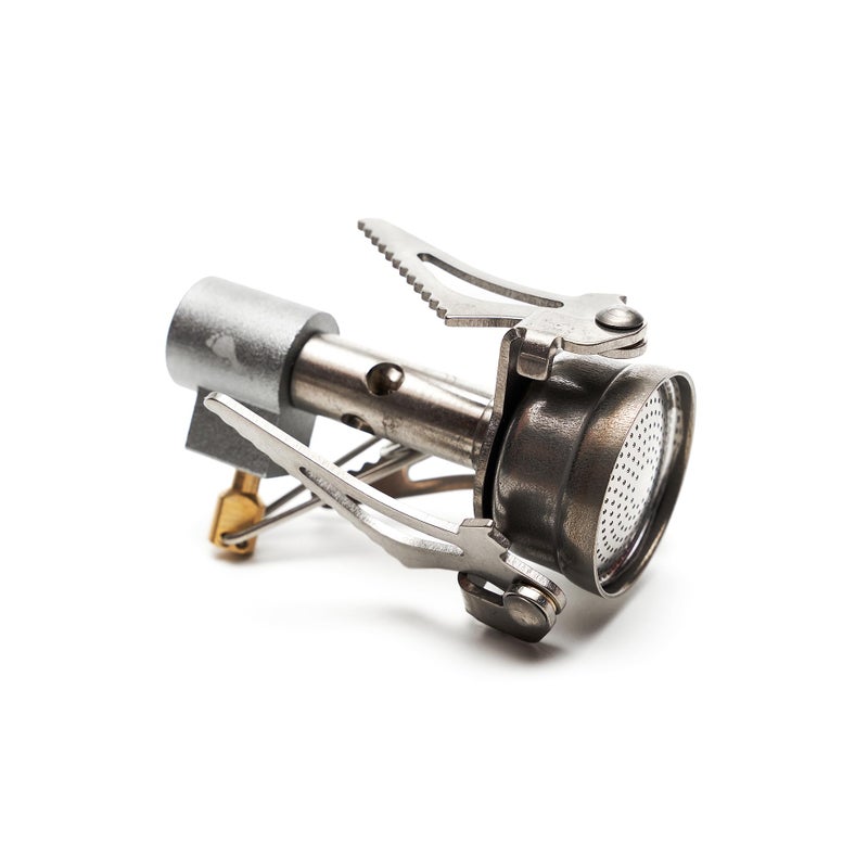 TOAKS Titanium Ultralight Gas Stove â€“ 1.7 oz Compact Backpacking Stove, Foldable Legs, Precision Jet Burner â€“ Durable, Fuel Efficient, Affordable - Image 2