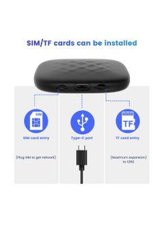 Carlinkit Carlinkit Wireless Carplay Box 8GB RAM+128GB ROM Wireless Android Auto Car Adapter 3 In 1 Car AI Box Built In GPS Android 13 Dual Band Wifi Bluetooth  - Image 3