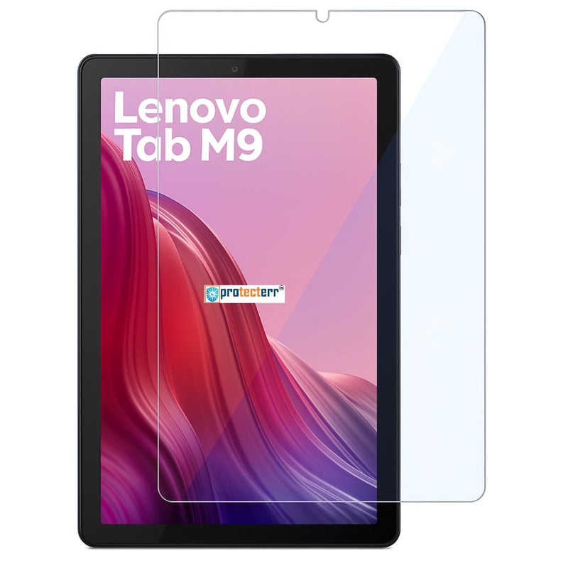 PROTECTERR 1 Pack| Screen Guard Protector for Lenovo Tab M9 9 inch - Ultra-Thin, HD Clear, 9H Hardness, Anti-Scratch, Bubble Free, Edge to Edge (Not a Tempered Glass) - Image 1