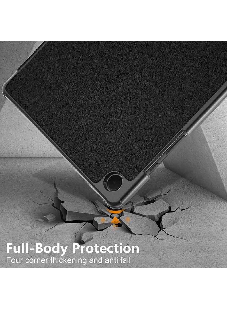 Theodor Protective Flip Case For Samsung Galaxy Tab A9 Plus With Trifold Stand Auto Wake Sleep Shockproof Cover find your happiness copy - Image 3
