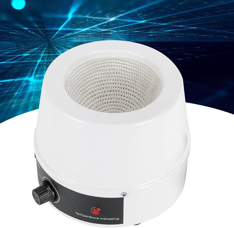 Wal front Lab Heating Mantle 500ml Electric Heating Mantle Adjustable Temperature Control Heating Mantle for Liquid Heating(US Plug 110V (500ml 250W)) - Image 2