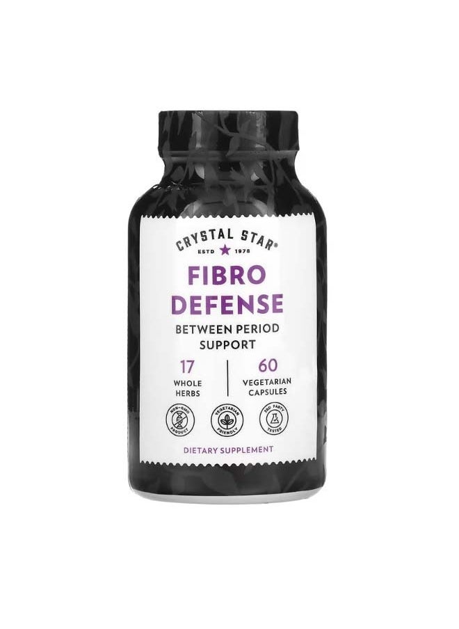 Crystal Star Fibro Defense 60 Vegetarian Capsules  - Image 1