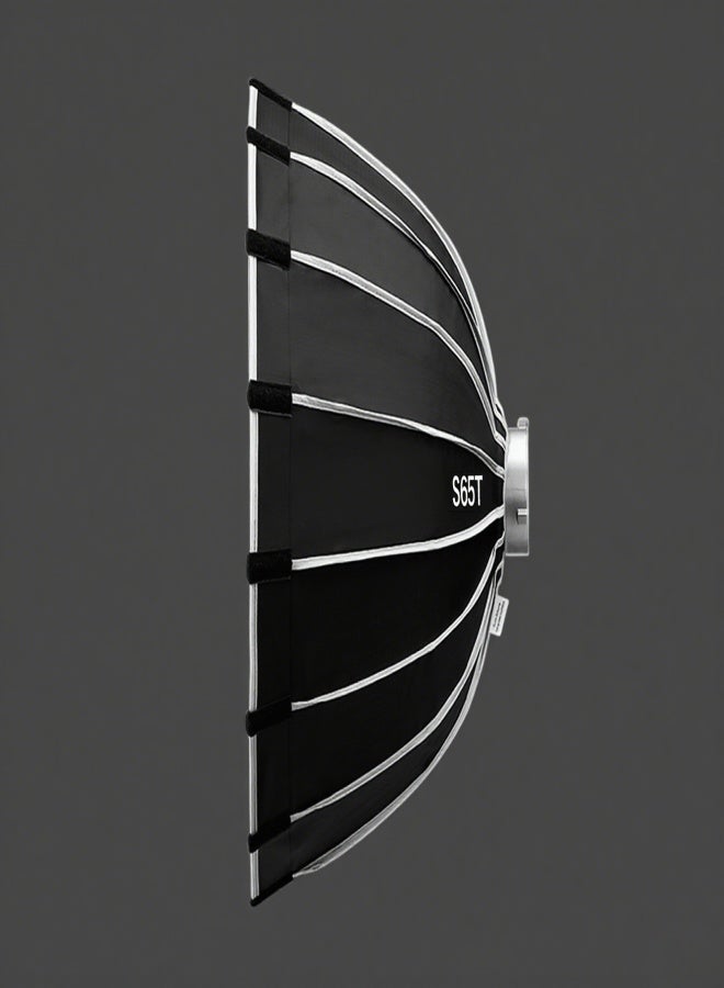 Godox S65T 65cm/25.6in Quick Release Umbrella Softbox Professional Foldable Softbox with Standard Bowen Mount& Diffusers for Photography Studio Photography Portrait Live Stream - Image 1