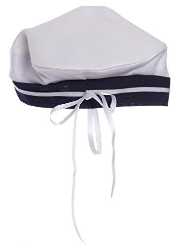 iGirlDress Baby Toddler Girls Nautical Sailor Dress with Hat 3T Navy - Image 4