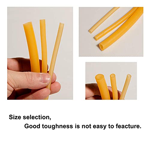 Feelers Natural Latex Rubber Tubing Tube 1/16" (1.6mm) ID x 1/8" (3.2mm) OD Speargun Band Slingshot Catapult Tube Rubber Hose, 3.3 Feet - Image 5