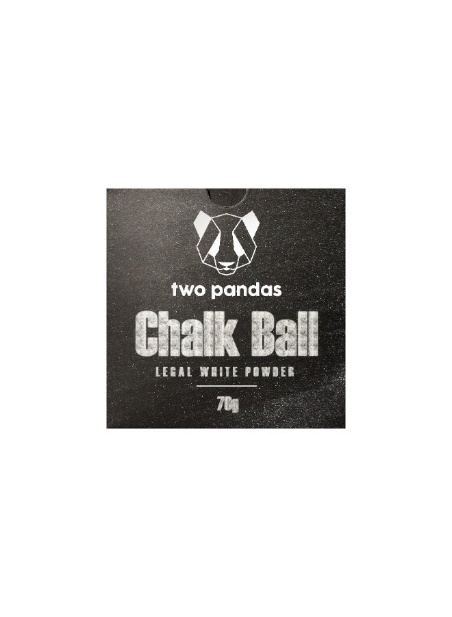 Two Pandas Refillable Chalk Ball for CrossFit, Hyrox, Climbing, Gym, Gymnastics, Weightlifting & Grip Training - Image 1