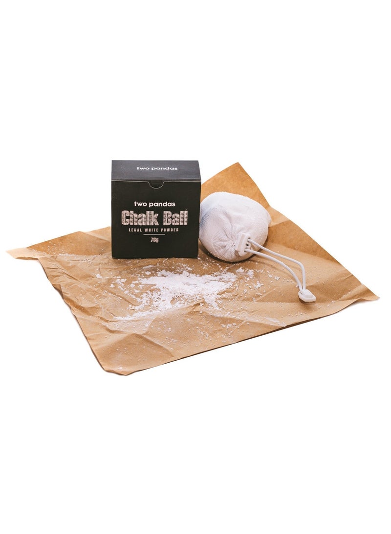 Two Pandas Refillable Chalk Ball for CrossFit, Hyrox, Climbing, Gym, Gymnastics, Weightlifting & Grip Training - Image 3