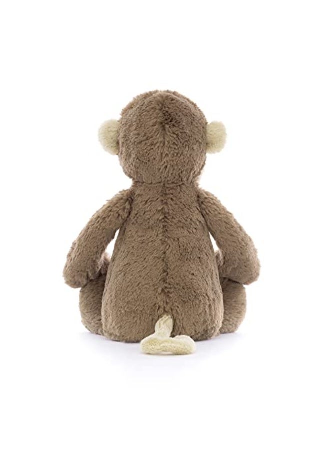 Jellycat Jellycat Bashful Monkey Stuffed Animal, Medium 12 inches - Monkey Plush Toy - Classic Children's Gift  - Image 4