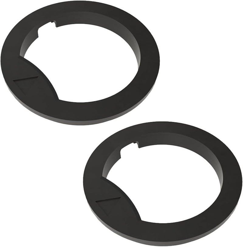 2 Pack Coffee Grinder Splash Guard Rings Anti Jam Replacement Hoppers Seals High Temperature - Image 1